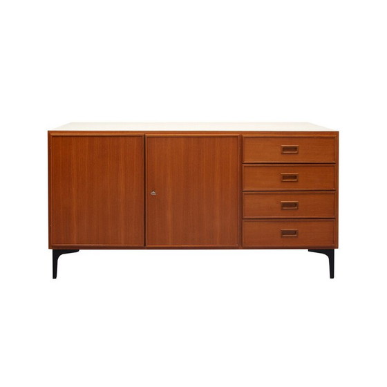 Image 1 of Buffet vintage en teck et formica par Ernst Martin Dettinger, 1960s