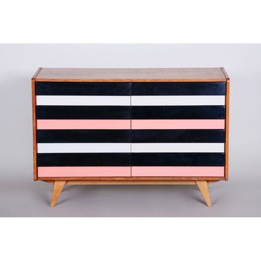 Commode vintage en chêne par Jiří Jiroutek pour Interiér Praha, République tchèque 1950