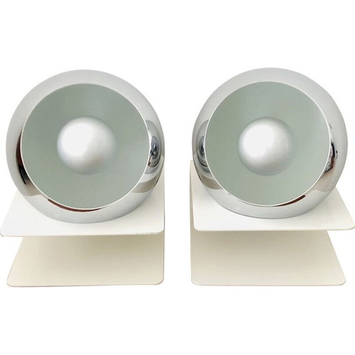 Lampe Eyeball vintage, Italie 1970