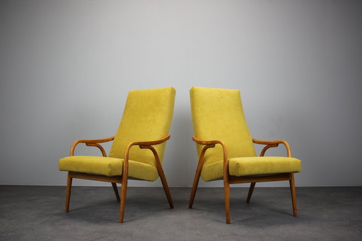 Ensemble de 2 fauteuils Antonin Šuman, 1960S
