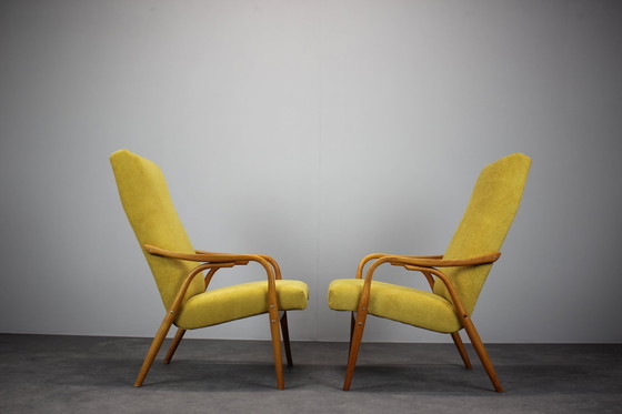 Image 1 of Ensemble de 2 fauteuils Antonin Šuman, 1960S