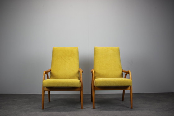 Image 1 of Ensemble de 2 fauteuils Antonin Šuman, 1960S