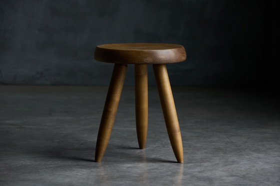 Image 1 of Tabouret "Berger" par Charlotte Perriand pour Steph Simon - 1965