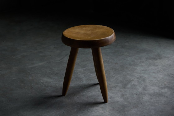 Image 1 of Tabouret "Berger" par Charlotte Perriand pour Steph Simon - 1965