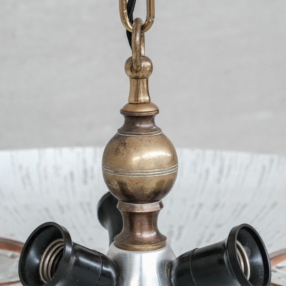 Image 1 of Lampe suspendue inhabituelle du milieu du siècle, Hollande, années 1970