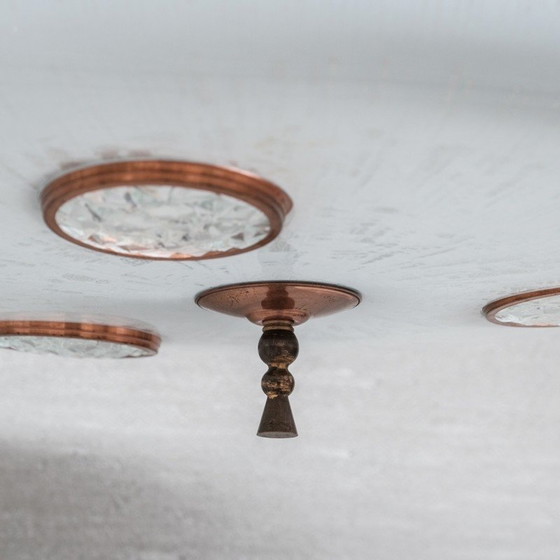 Image 1 of Lampe suspendue inhabituelle du milieu du siècle, Hollande, années 1970