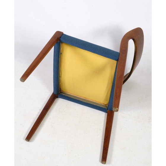 Image 1 of Ensemble de 6 chaises de salle à manger vintage modèle 71 par Niels O. Møller pour J.L Møllers Møbelfabrik, 1960