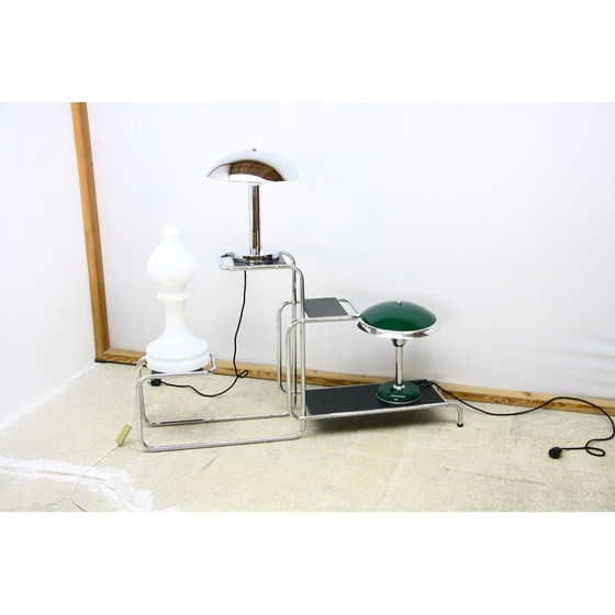Image 1 of Lampe de table vintage en forme de pion d'échecs par Ivak Jakes, Tchécoslovaquie