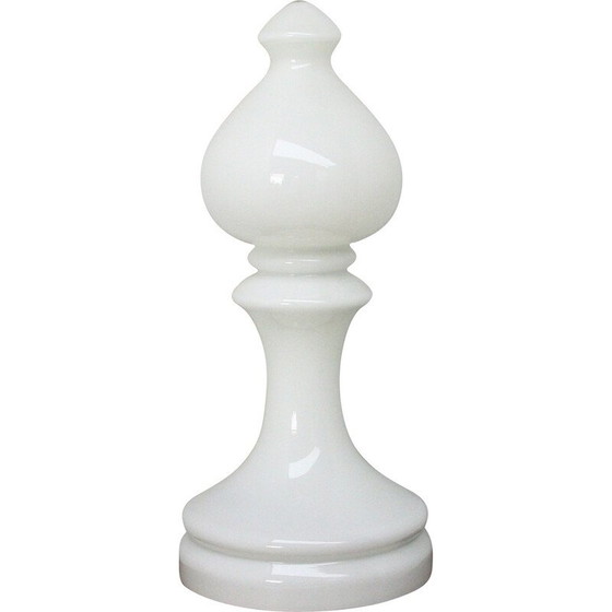Image 1 of Lampe de table vintage en forme de pion d'échecs par Ivak Jakes, Tchécoslovaquie
