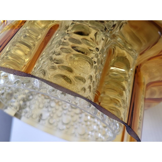 Image 1 of Paire de lampes suspendues vintage par Carl Fagerlund pour Orrefors, 1960
