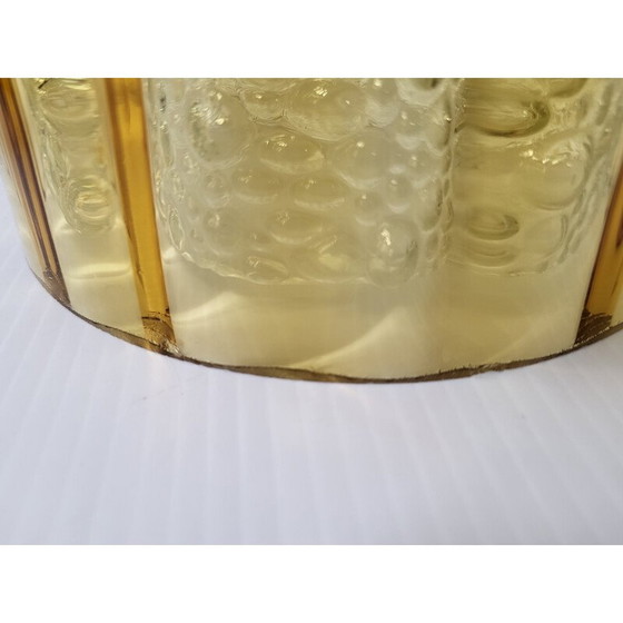 Image 1 of Paire de lampes suspendues vintage par Carl Fagerlund pour Orrefors, 1960