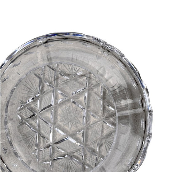 Image 1 of Cendrier vintage en cristal par Huta Szkła Julia, Pologne 1980
