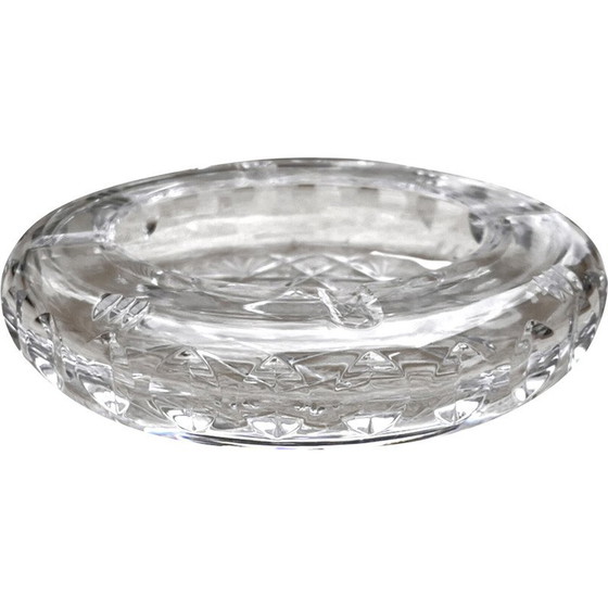 Image 1 of Cendrier vintage en cristal par Huta Szkła Julia, Pologne 1980