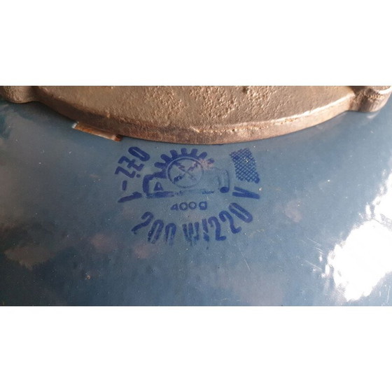 Image 1 of Lampe pendante industrielle Vintage de Wilkasy A23, années 1950