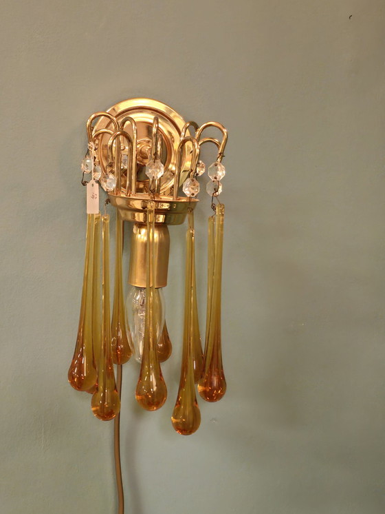 Image 1 of Lampe murale Vintage Teardrop Lampe murale