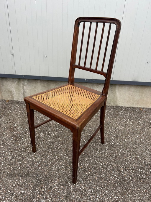 Chaise En Acajou 1900 