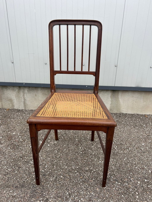Chaise En Acajou 1900 