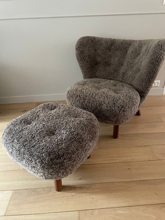 Image 1 of &Tradition ; Little Petra Vb1 Fauteuil avec pouf