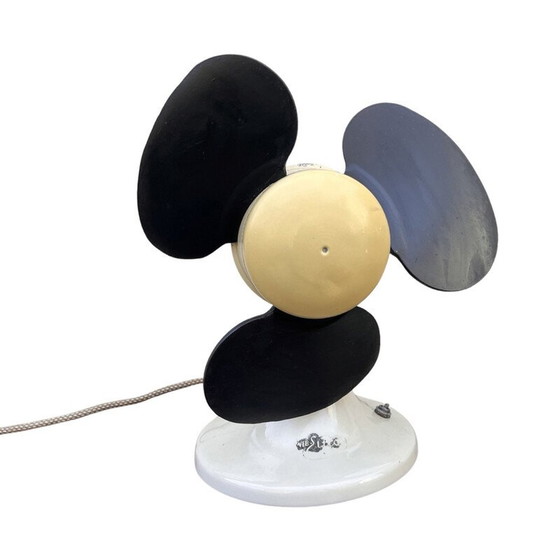 Image 1 of Ventilateur de bureau vintage type 32.92 pour Veb Eitco, Allemagne 1950