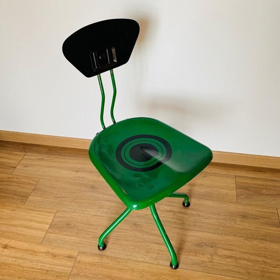 Image 1 of Chaise vintage en métal m42 par Henri Liber pour Flambo, France 1930