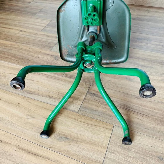 Image 1 of Chaise vintage en métal m42 par Henri Liber pour Flambo, France 1930