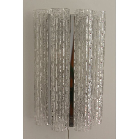 Image 1 of Applique vintage en verre de Murano, 1970