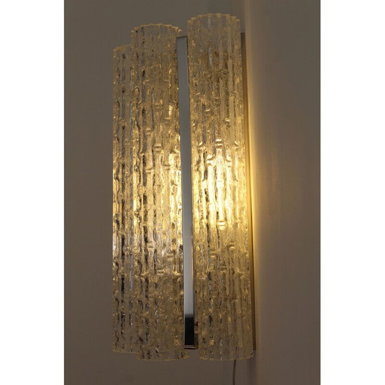 Image 1 of Applique vintage en verre de Murano, 1970