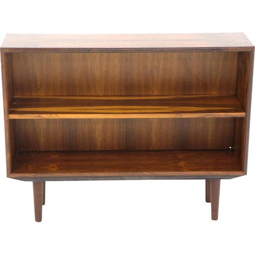 Bibliothèque vintage en bois de rose, Suède 1960