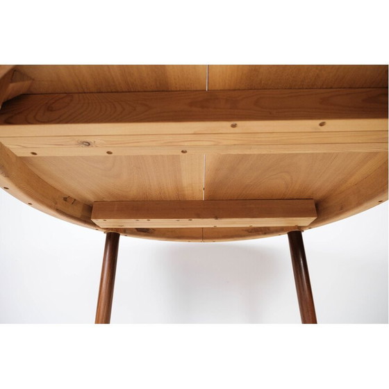 Image 1 of Table de salle à manger du milieu du siècle en teck avec rallonges, Danemark années 1960