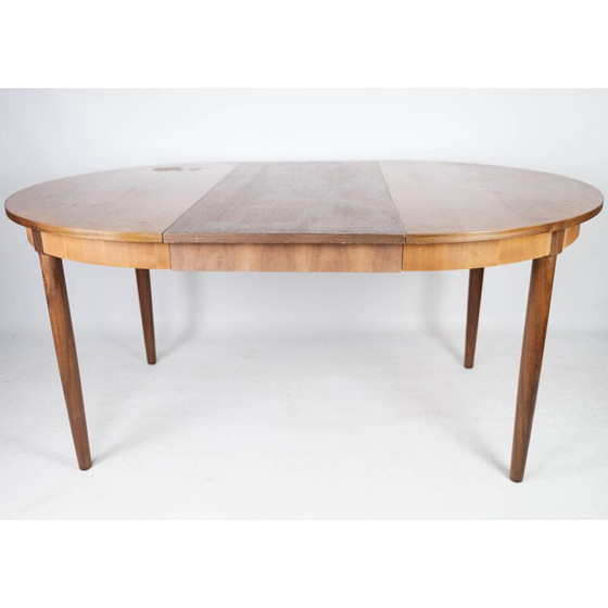 Image 1 of Table de salle à manger du milieu du siècle en teck avec rallonges, Danemark années 1960