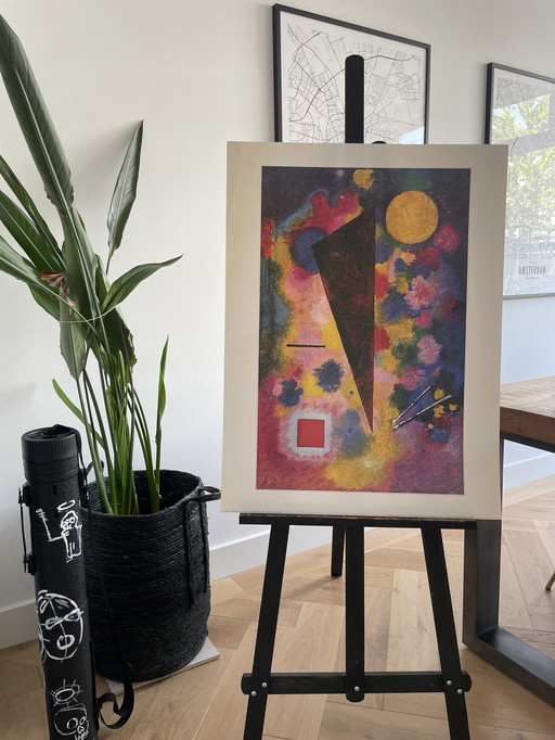 Vassily Kandinsky d'après (1866-1944), Rèsonance Multicolore, 1928, Copyright Vassily Kandinsky By Siae 1991, Imprimé en Italie