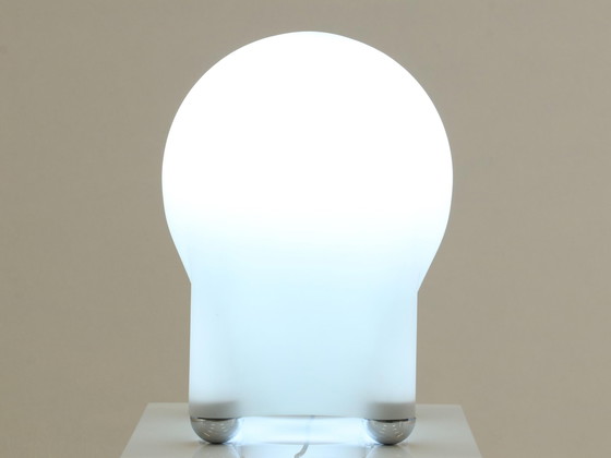 Image 1 of Grande lampe de table en forme de goutte d'eau par Giotto Stoppino pour Tronconi, Italie, 1970S