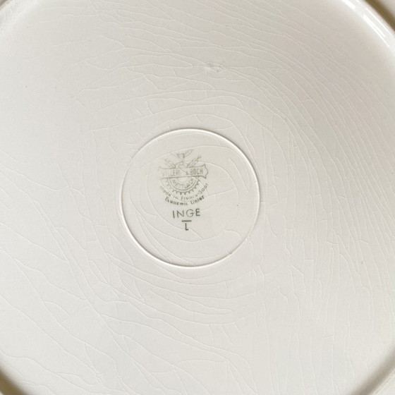 Image 1 of Plat À Gâteau Tarte Dessert Villeroy Et Boch Faïence