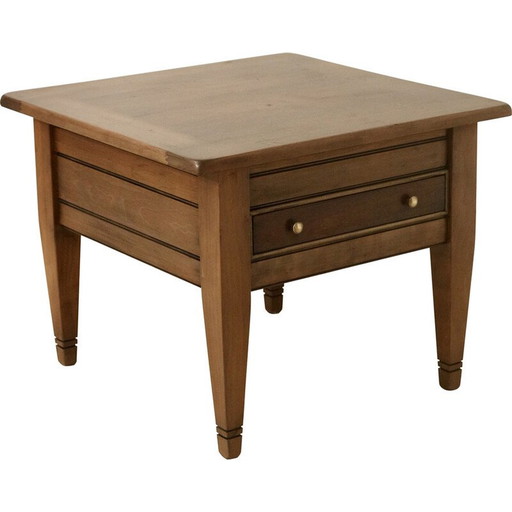 Table d'appoint scandinave vintage en teck, 1960s