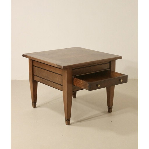 Table d'appoint scandinave vintage en teck, 1960s