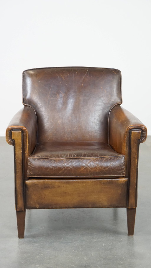 Fauteuil/chaise en peau de mouton