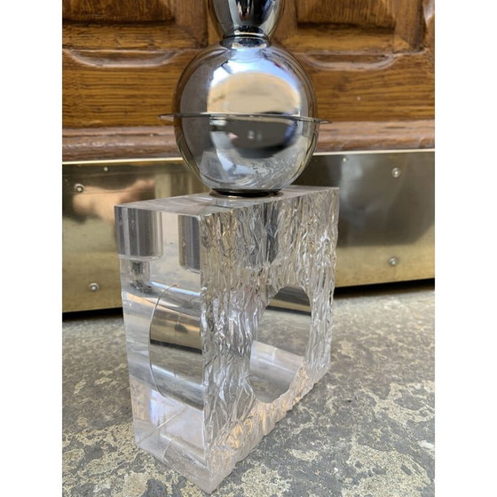Image 1 of Vase Vintage "Glass Rock" par Eric Katz 2019