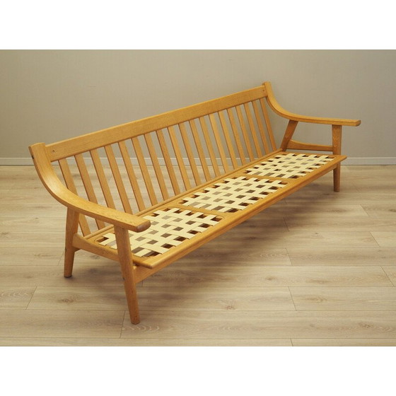 Image 1 of Canapé vintage en chêne par Hans J. Wegner pour Getama, 1960s