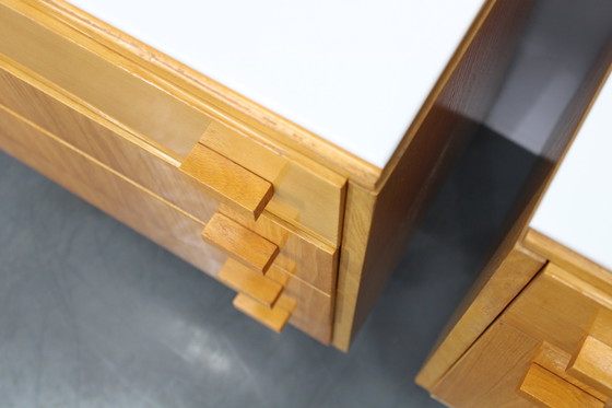 Image 1 of 1960S Paire de commodes Frantisek Mezulanik, Tchécoslovaquie