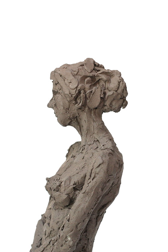 Image 1 of Sculpture en terre cuite d'une femme nue - Yolande Ide (1931)