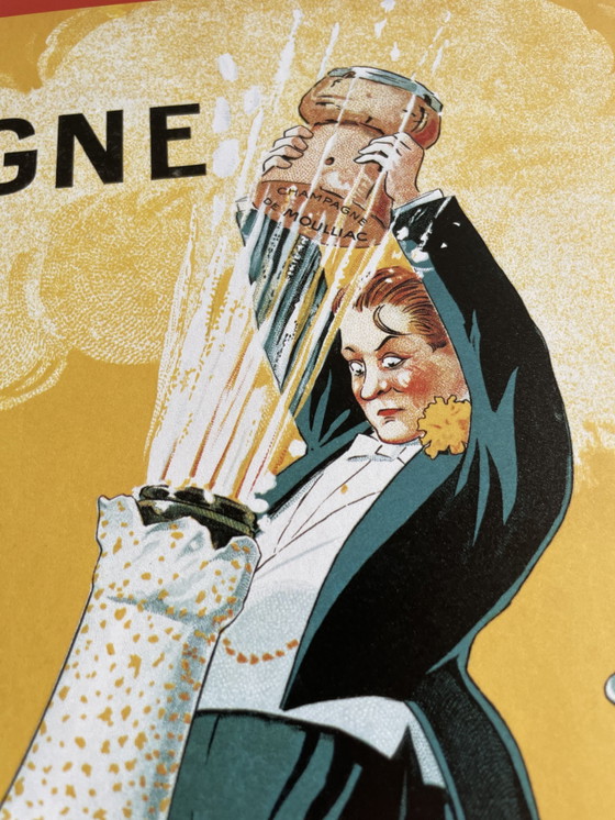 Image 1 of Vicomte de Moulliac - Affiche française classique, 2024, imprimée au Royaume-Uni