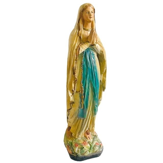 Image 1 of Statue vintage de la Vierge Marie 43 cm