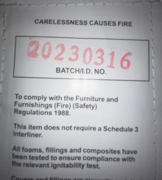 Image 1 of Canapé Eicholtz 'Malaga' L