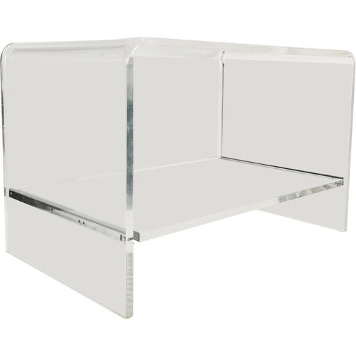 Armoire vintage en plexiglas, Italie 1970