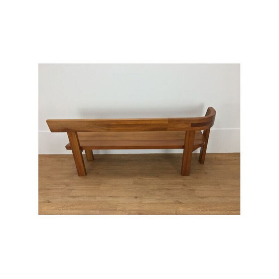 Image 1 of Banc vintage en bois d'orme par Pierre Chapo