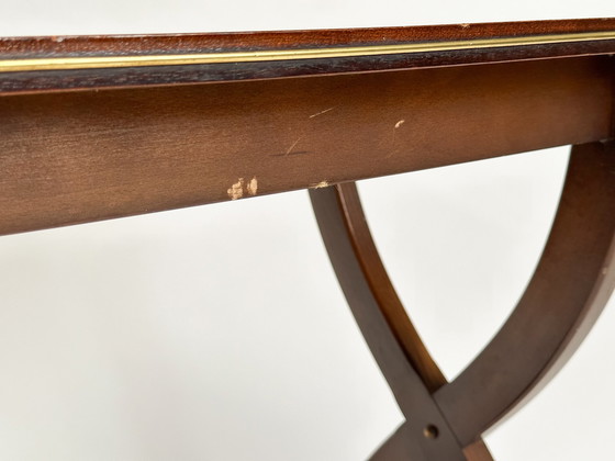 Image 1 of Table d'appoint vintage Mid Century sur roulettes