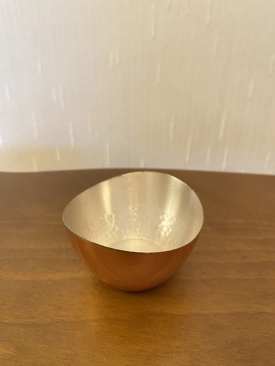 Image 1 of Set à sucre et à crème en cuivre des années 1960