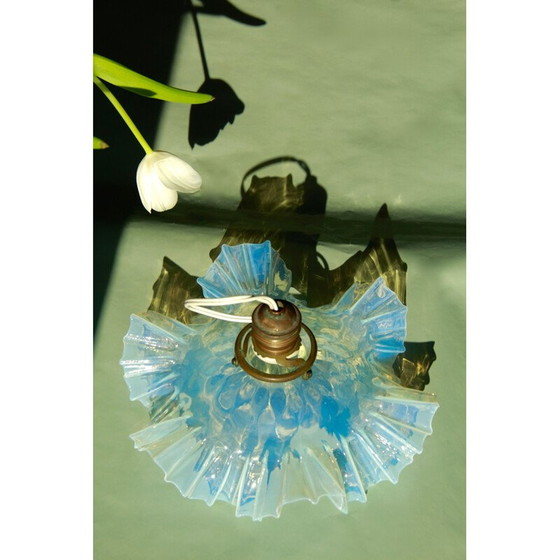 Image 1 of Vintage Afdera, Italian Art Nouveau Iridescent Lamp