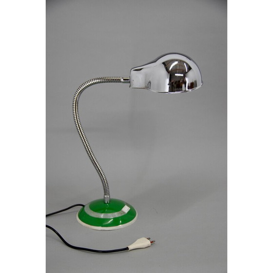 Image 1 of Lampe de table vintage avec abat-jour flexible, années 1950