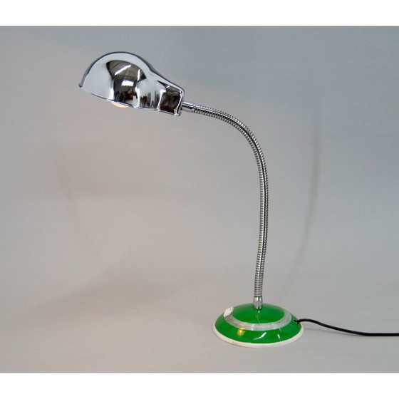 Image 1 of Lampe de table vintage avec abat-jour flexible, années 1950